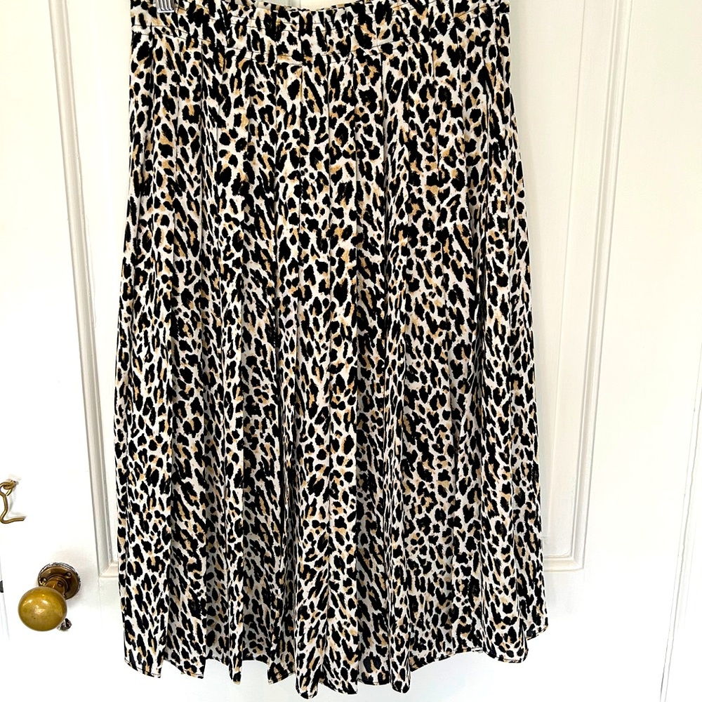 J. Crew Pleated Skirt